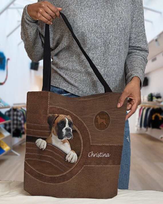boxer dog purse