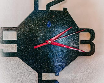 Handcrafted Art Deco Wall Clock - Elegant Modern Home Decor