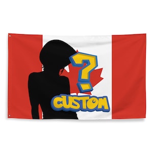 Kpop Canada completamente personalizzabile bandiera personalizzata patriottico Tiktok meme arazzo alla moda per la stanza fanmade sottile Kpop Merch Tour 2024