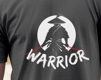 Ninja Warrior T-Shirt | Stealth and Strength Graphic Tee Unisex Jersey Short Sleeve Tee