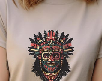 Tribal Fitness T-Shirt | Bold Workout Tee for Fitness Enthusiasts | Gym Wear with Tribal Design