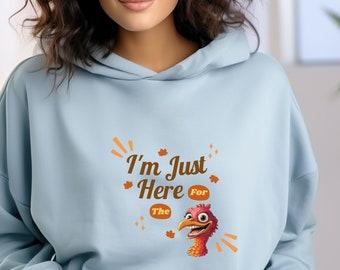 Ready for the Feast Thanksgiving Hoodie | Funny Turkey Day Apparel Unisex Heavy Blend™ Hooded Sweatshirt