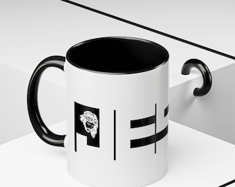 Jesus Christ Black & White Font Mug | Christian Faith Coffee Cup | See the Bright side | Inspirational Gift