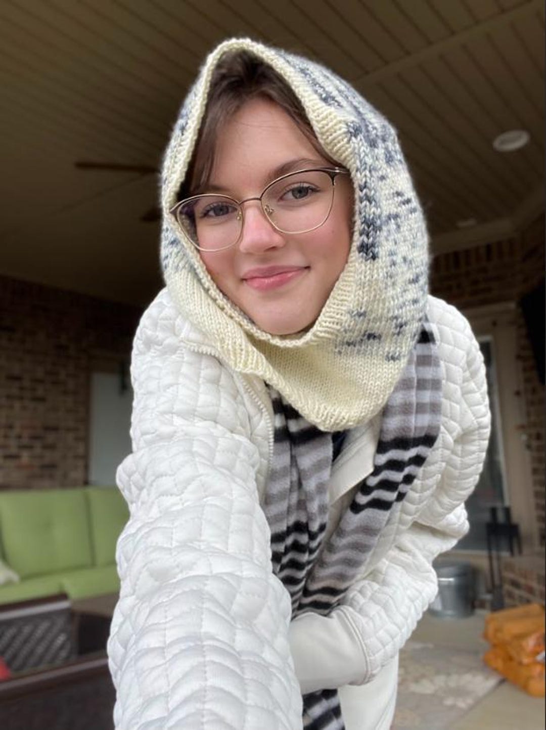 The Funfetti Hood - Knitting Pattern - Etsy