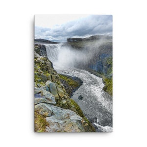 Dettifoss Iceland Canvas