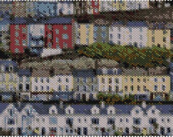 Peyote Stitch Pattern for Cork, Ireland