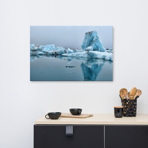 Jokulsarlon Glacier Lagoon Canvas