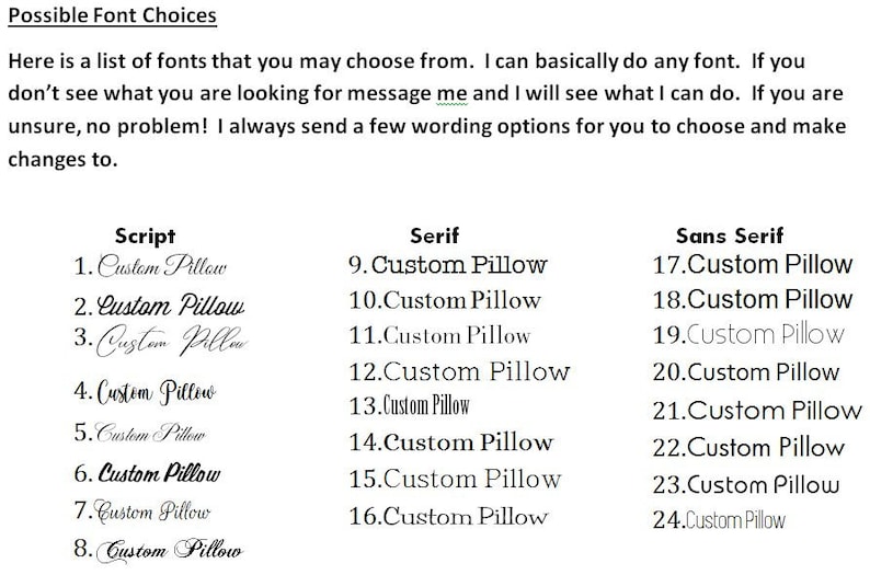 Personalized linen pillow with custom embroidery, gift, embroidered pillow, custom wording image 9