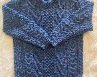 Child's Aran Knitted Sweater