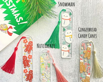 Xmas Bookmarks For Kids, Gifts For Kids, Kids Party Favors, Stocking Stuffer For Kids, Book Gifts For Kids