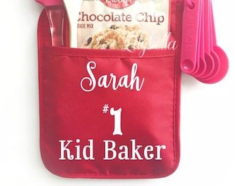 Personalized Pot Holders for Kids, Kids Chef Gifts, Oven Mitts, Baking Gifts For Children, Custom Party Favors, Party Favors for Kids