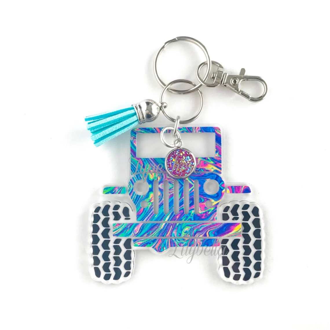 Jeep Keychain Jeep Accessories Acrylic Keychains Etsy