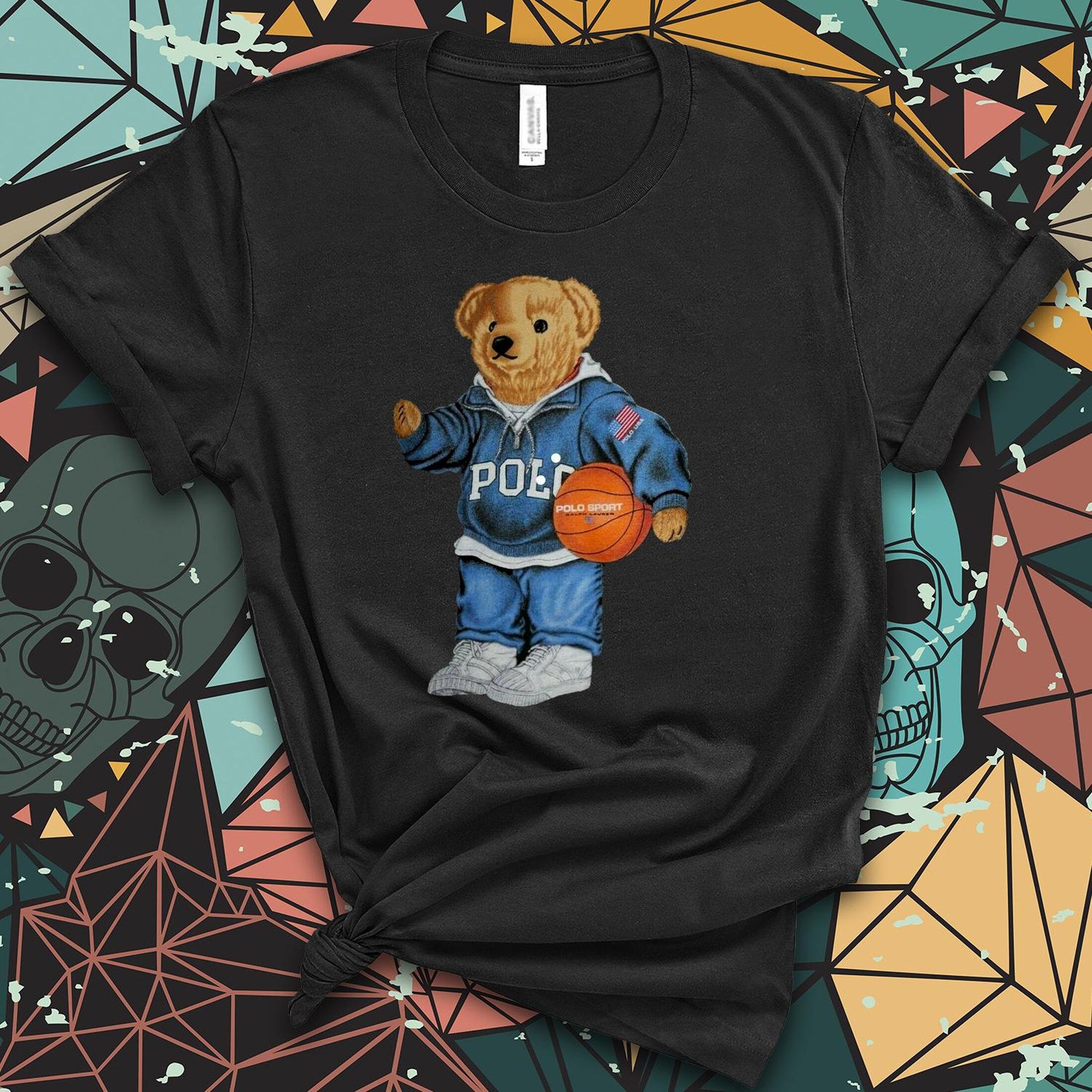 Polo Bear Basketball - Etsy