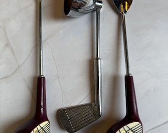 Golf Club Cocktail Tools! Cocktail Spoon, Jigger, and Ice Pick!
