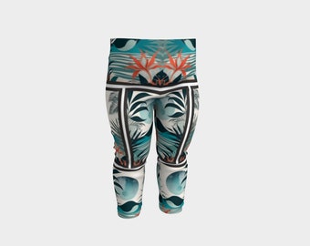 Tropical Baby Frame Leggings