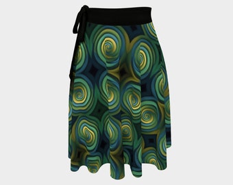 Simply Spiral Wrap Skirt