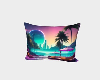 Miami Vice Pillow Shams