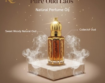 Pure Oud Laos – Grade A Dehn Oud | Sweet Woody Natural Oil | Traditional Luxury by Noble Aroma