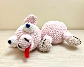 Crochet Pig Door Stop Pattern: Easy Home Decor (PDF Pattern)