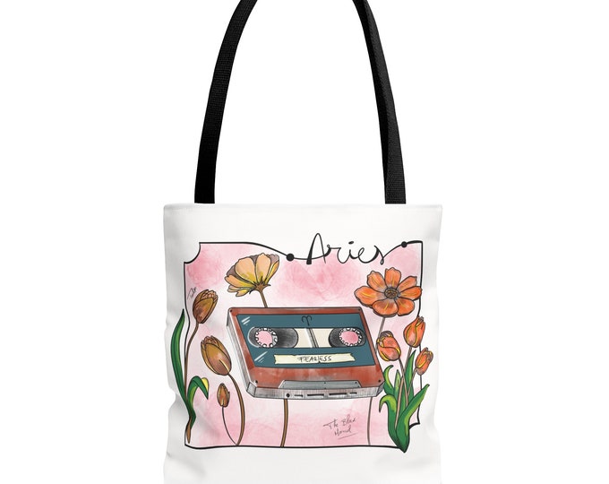 Zodiac Signs Tote Bag (Aries)