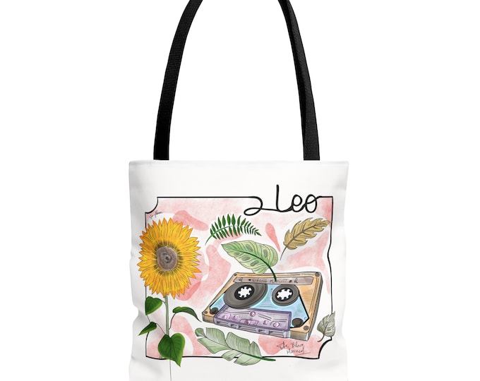 Zodiac Signs Tote Bag (Leo)