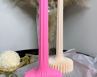 Column Vase candle from soy wax