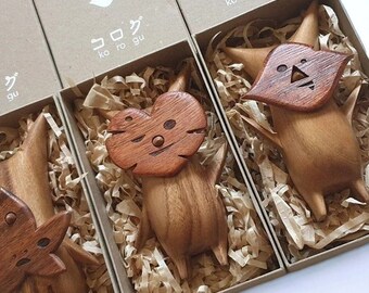 Korok, Wooden Zelda Style Figurines, Decoration, Breath of the Wild