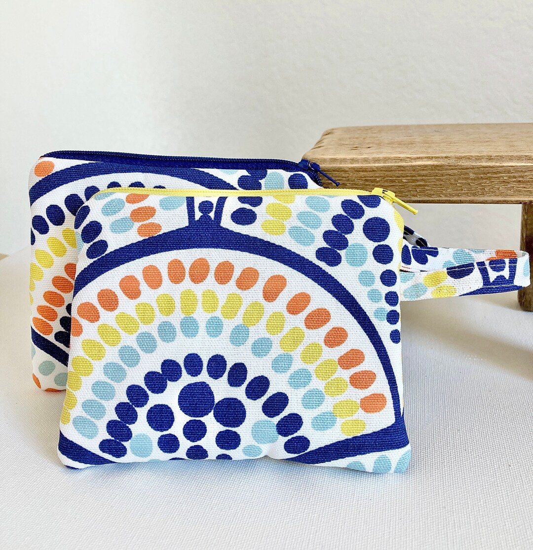 Canvas Color Burst Bag,essential Oils,small Zipper Pouch, Oil Bottle