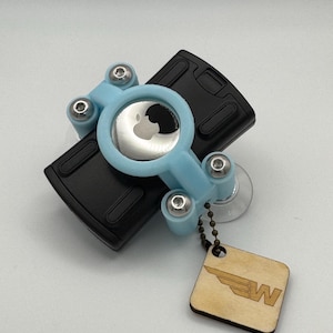 Garmin GLO 2 GPS Mount with Suction Cups & AirTag Holder
