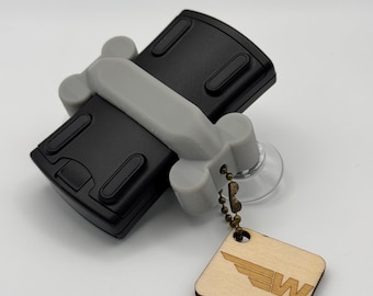 Garmin GLO 2 GPS Mount with Suction Cups & Tile Tracker Compatibility