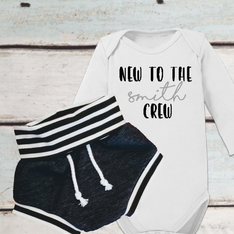BABY BOY BodysuitPersonalized GiftNewborn BoyComing Home OutfitBaby Shower GiftPersonalized Shower GiftComing Home Outfit Boy