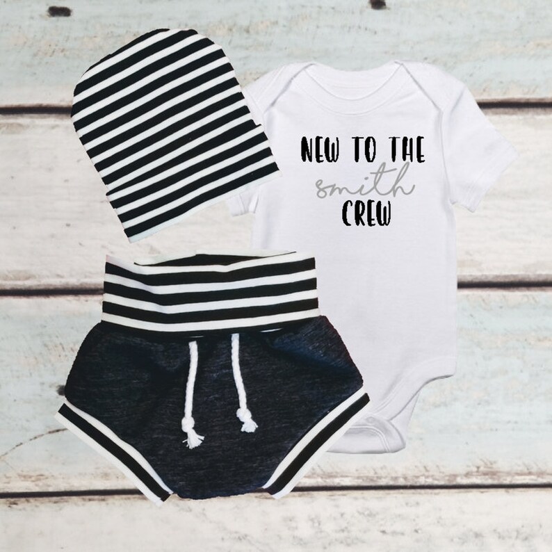 BABY BOY BodysuitPersonalized GiftNewborn BoyComing Home OutfitBaby Shower GiftPersonalized Shower GiftComing Home Outfit Boy