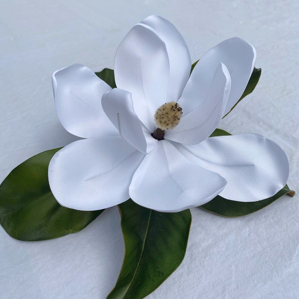 Magnolia, Magnolia bloom, Bridal Bouquet, Wedding Flower, Centerpiece, Artificial Flower, Dried Flower, Floral Arrangement, White Flower