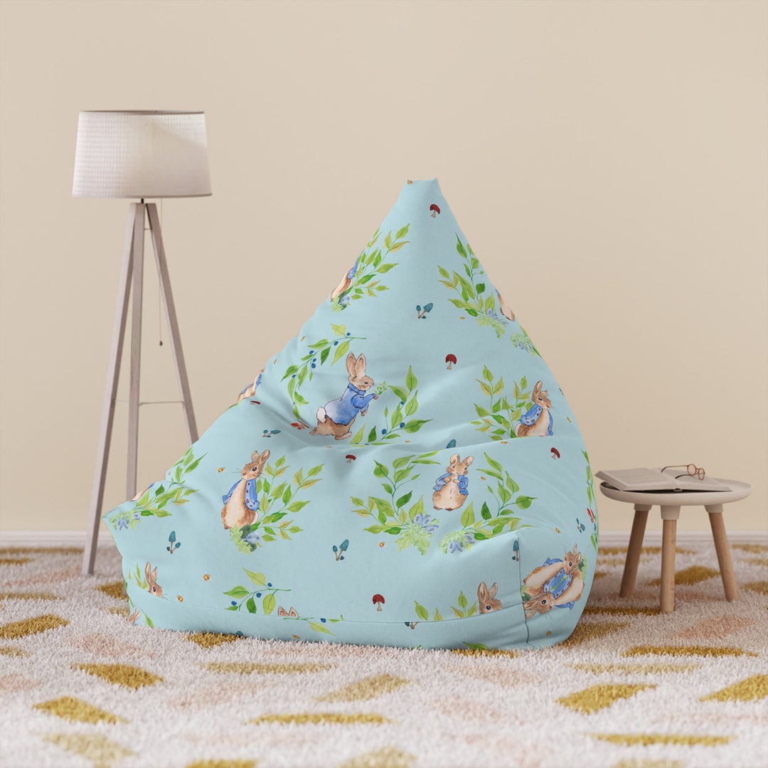 Peter Rabbit Bean Bag Cover, Baby Nursery Room Etsy