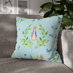 Peter Rabbit Meadow Square Pillowcase
