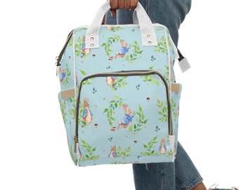 Peter Rabbit Meadow Multifunctional Diaper Backpack nappy bag baby changing