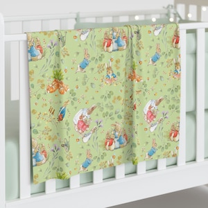 Peter Rabbit Baby Swaddle Blanket