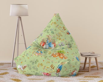 Peter Rabbit Bean Bag Cover, nursery decor, baby room
