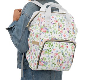 Peter Rabbit Bloom Multifunctional Diaper Backpack nappy bag baby changing
