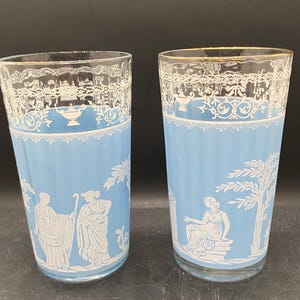 Vintage Wedgwood Set Of Mid-Century Wedgwood Glasses For Gift Set of 3