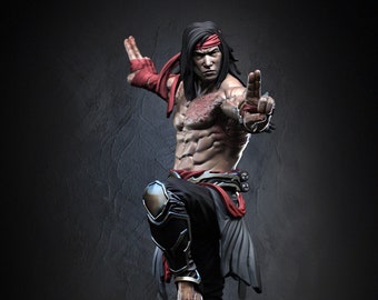 Liu Kang 3D Printing Model - Street Fighter - Premium STL File STL Packs 3D Printing - Fantastic STL Files Collection