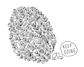 Keep Going Fine Art Print