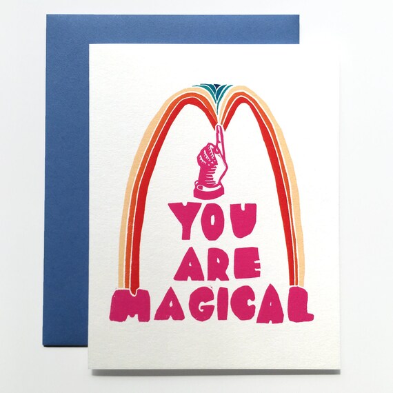 You Are Magical greeting card