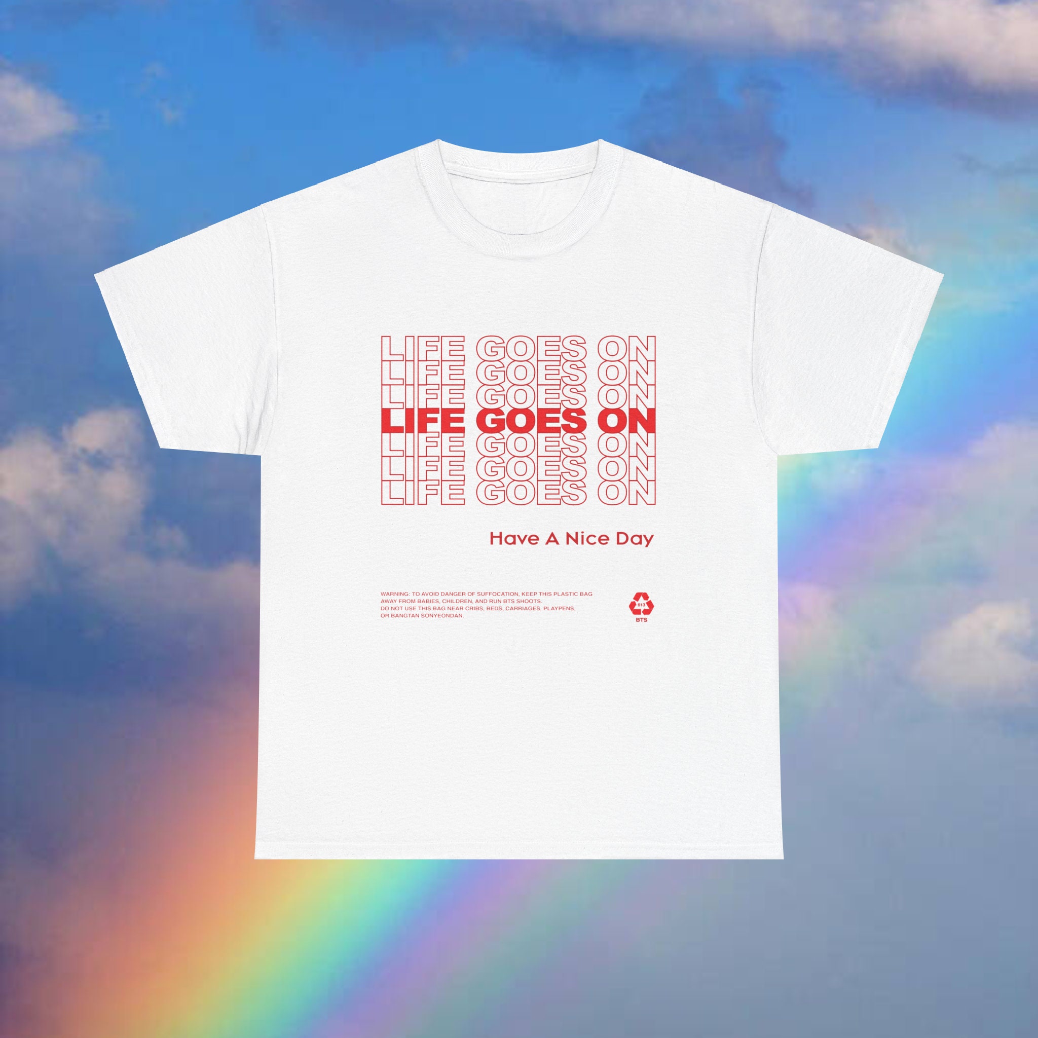 BTS Life goes on T-SHIRT (長袖) Lサイズ BTS Life goes on T-SHIRT (長袖) Lサイズ
