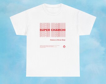 BTS Jin Super Chamchi Tee, Kim Seokjin Super Tuna Hoodie, Seokjin Sweater, Army Friend Gift, Kpop Fan Tshirt, Fanmade Merch, 100% Cotton