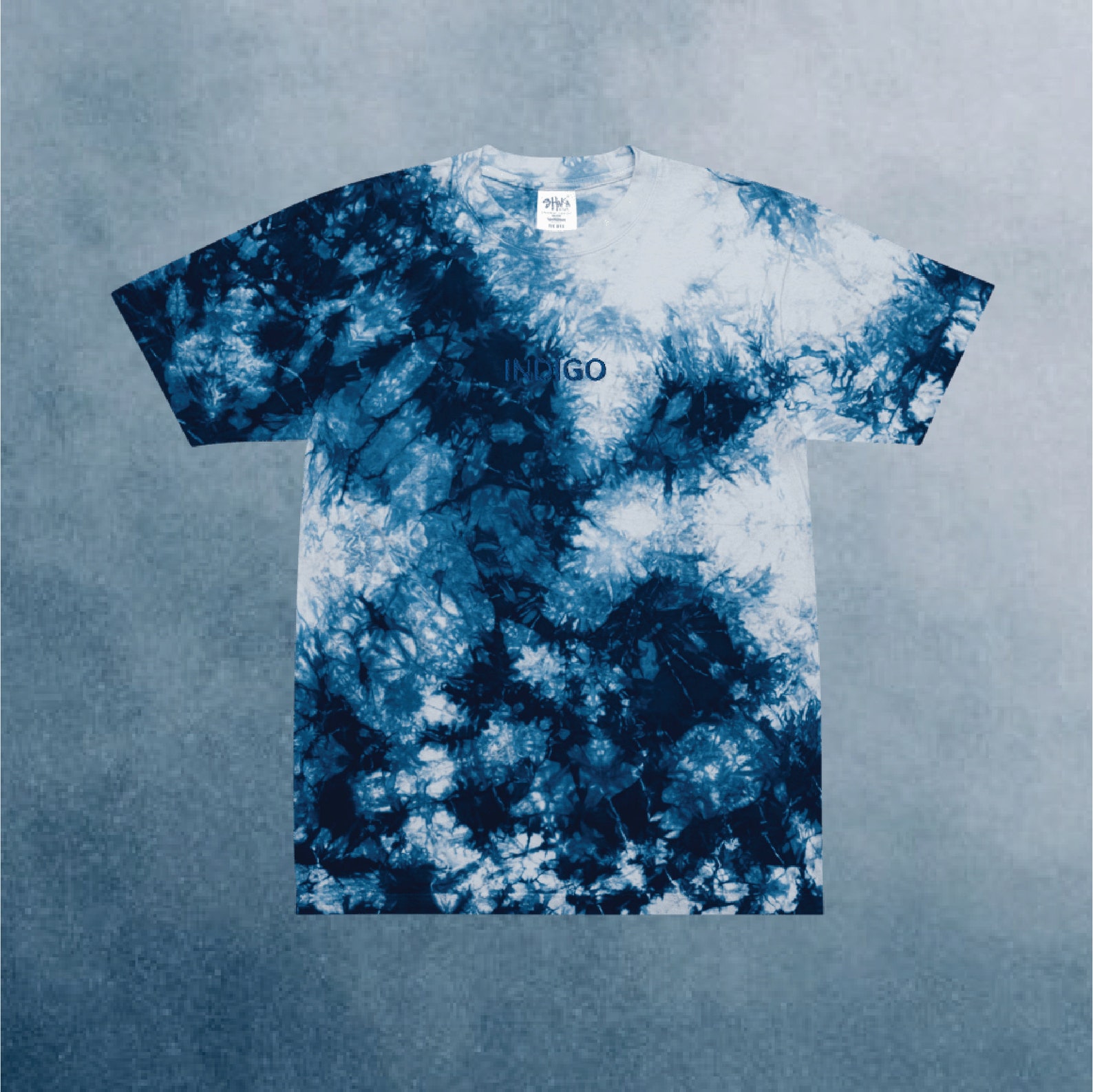 BTS RM Indigo Oversized Tie-dye Embroidered T-shirt, Kim Namjoon Shirt, BTS Army Friend Gift ...