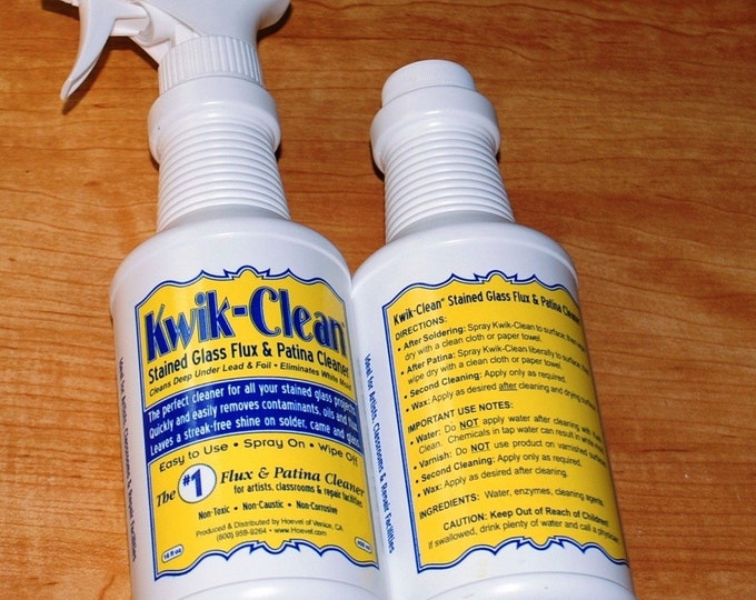 Kwick Clean Flux and Patina Remover and CLEANER 16 Oz. Spray Bottle of