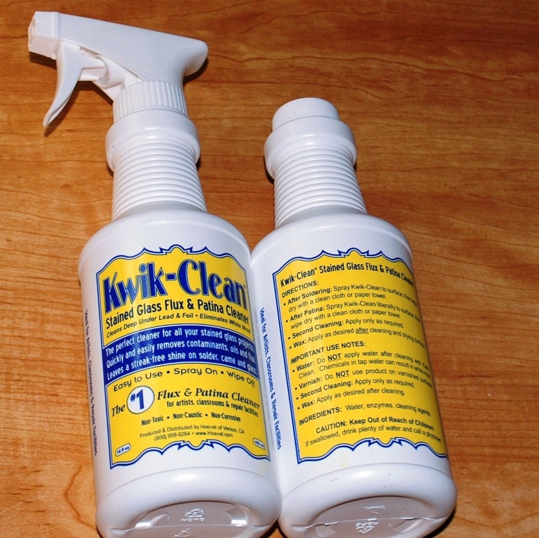 Kwick Clean Flux and Patina Remover and CLEANER 16 oz. Spray Bottle o…