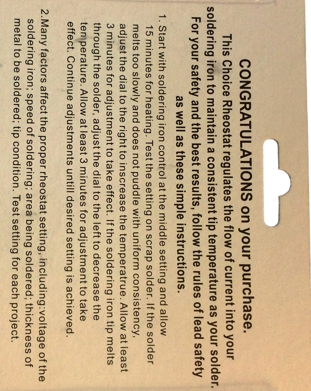 Leponitt Rheostat Soldering Iron Temperature Control for Irons Etsy UK