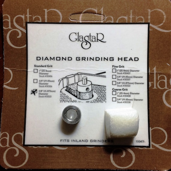 Glastar 3//4 Inch Fine Grinder Bit